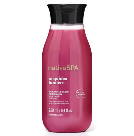 O Sabonete Líquido Perfumado Nativa SPA Orquídea Lumière é para quem não quer deixar o cuidado para depois do banho