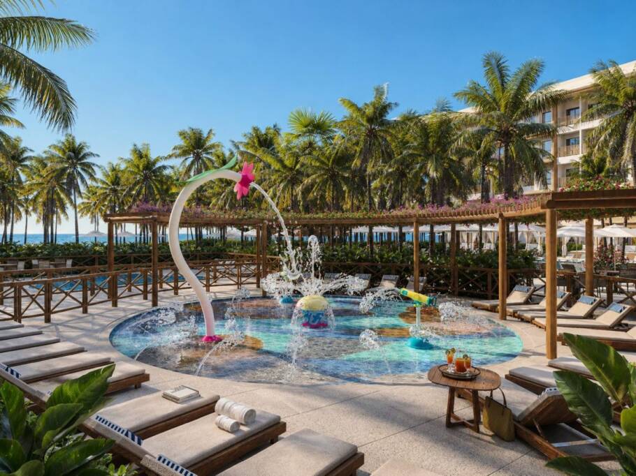 Piscina infantil do Ohana Beach Park Resort