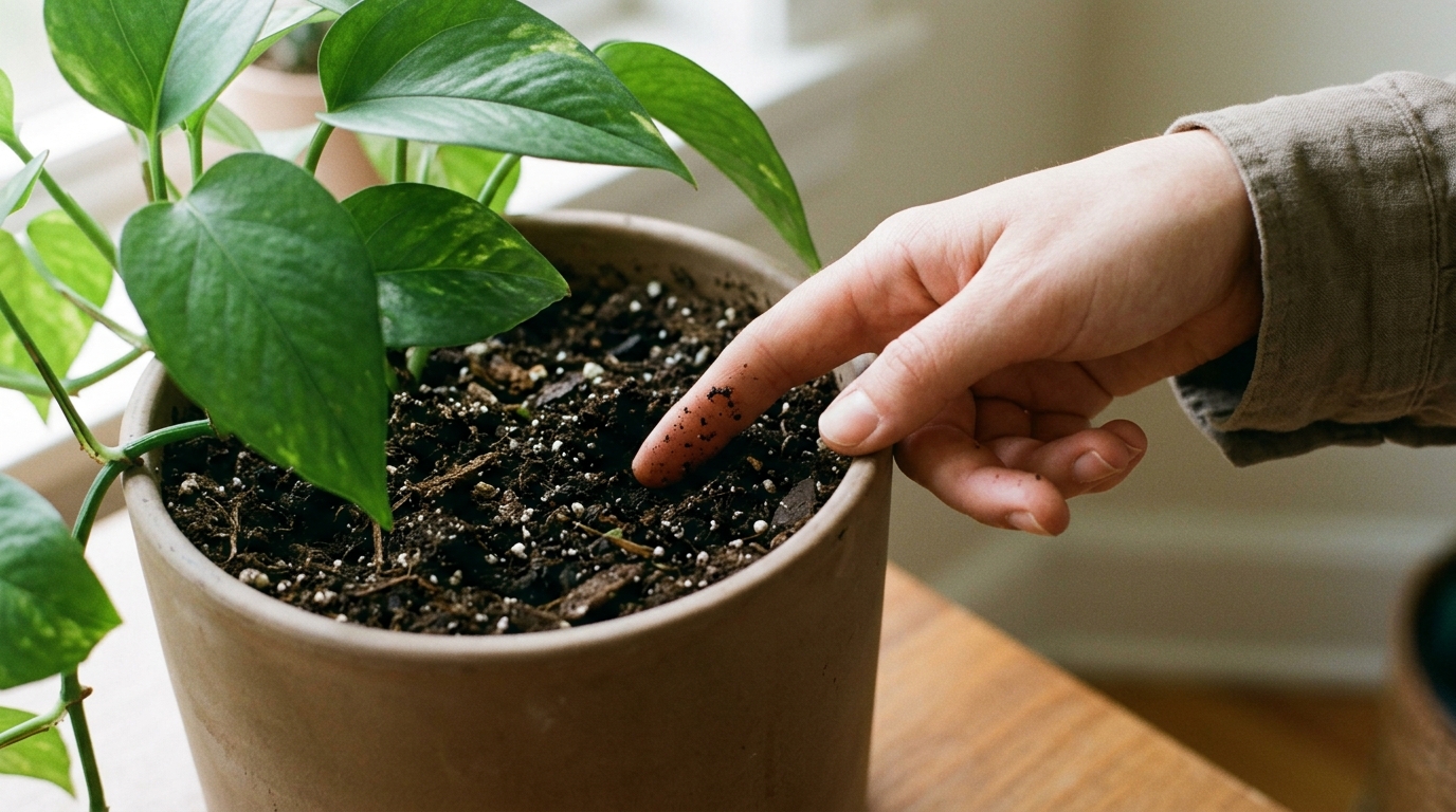 O excesso de rega sem drenagem adequada pode sufocar e apodrecer as raízes das plantas.