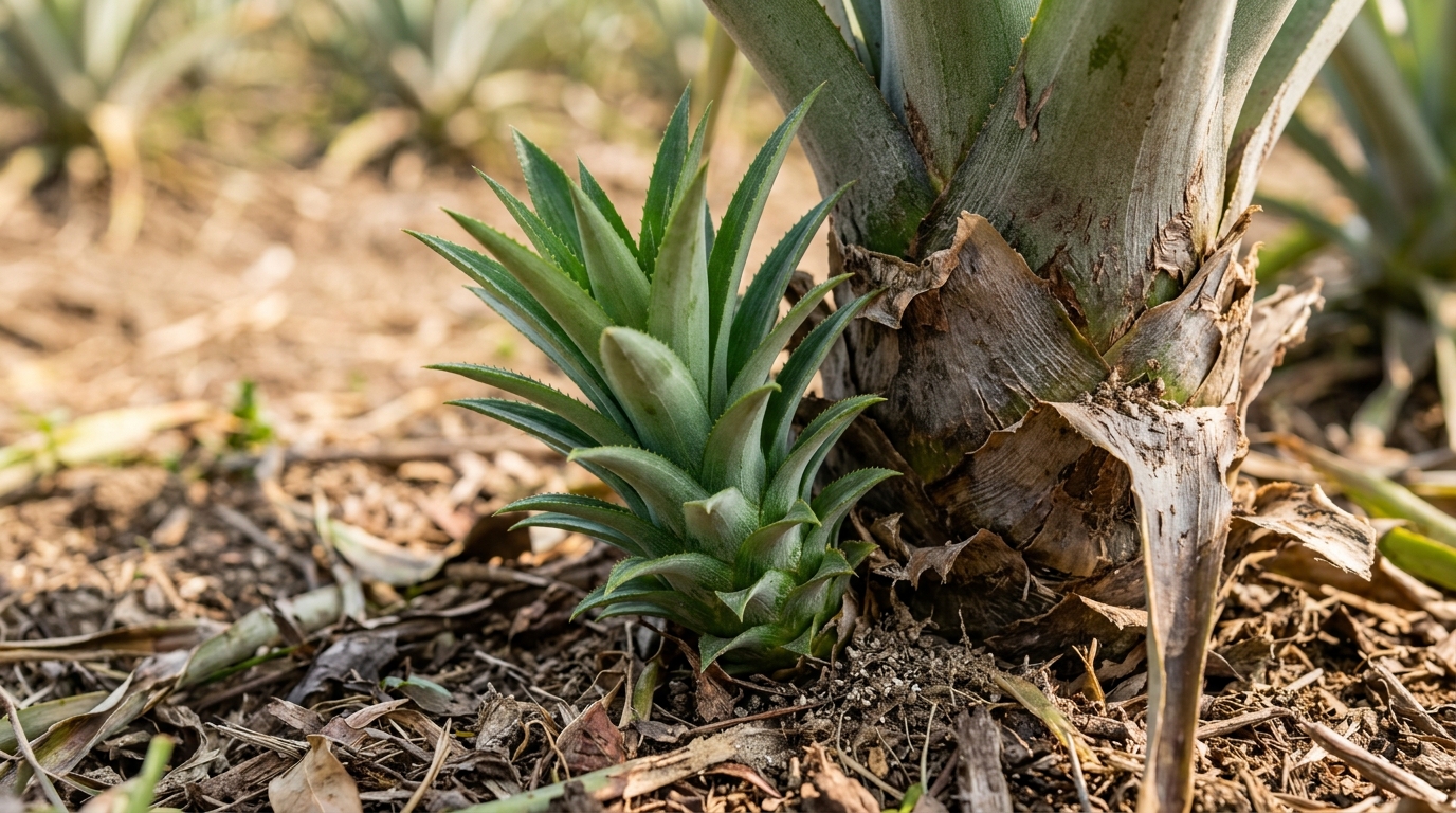 A retirada correta das mudas acelera o novo ciclo produtivo no vaso.