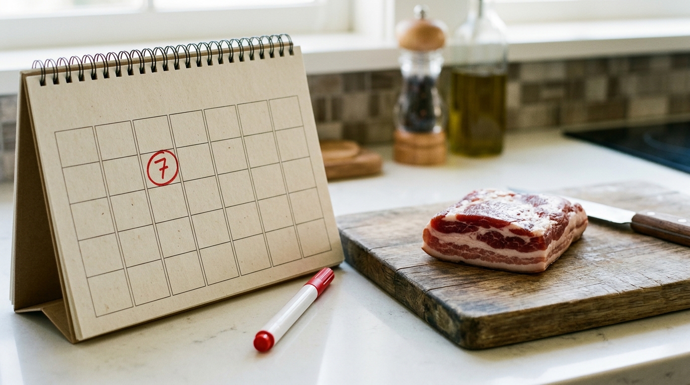 O congelamento correto evita a proliferação de bactérias nocivas.