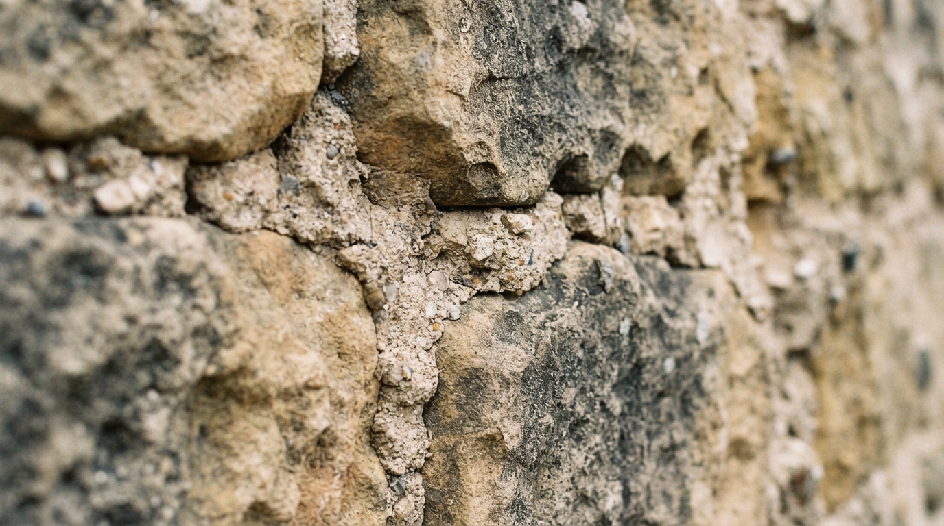 Como saber se uma muralha é realmente medieval? Pesquisadores analisam pedras, argamassas e sinais de reparos para reconstruir a história da construção.