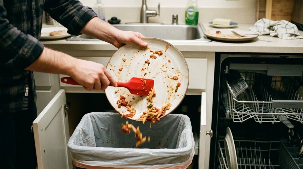 Dois hábitos simples podem tornar a lava-louças mais econômica: retirar restos de comida sem enxaguar e esperar uma carga adequada antes de ligar.