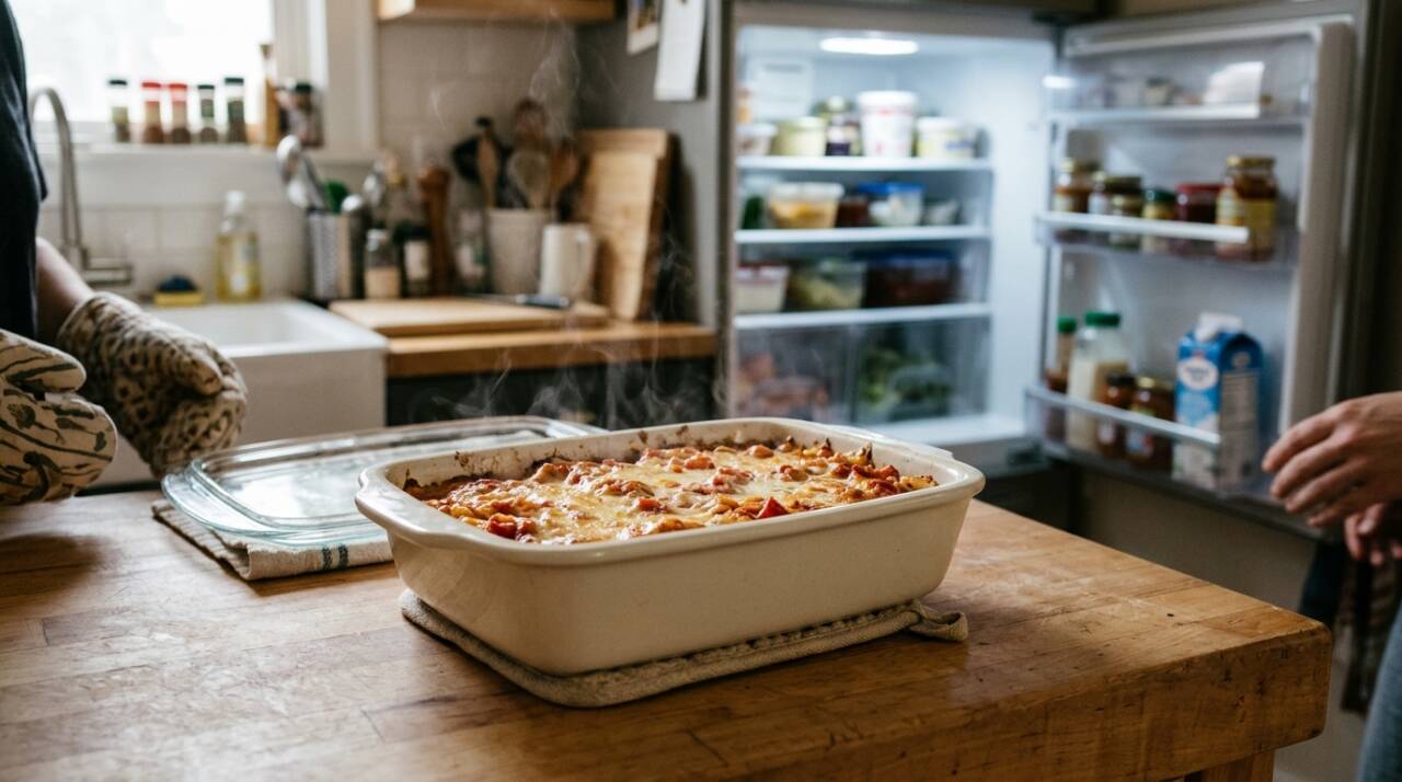 Quanto tempo esperar para guardar comida na geladeira? Entenda por que não é preciso esperar esfriar completamente e como resfriar grandes porções.