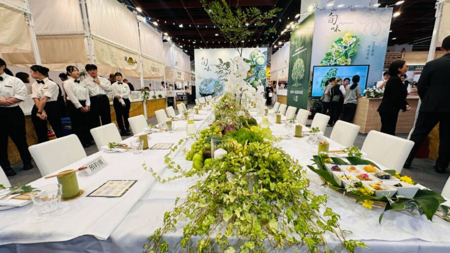Ala inteira plant based na Taiwan Culinary Exhibition traz o melhor da gastronomia vegana, vegetariana e sustentável