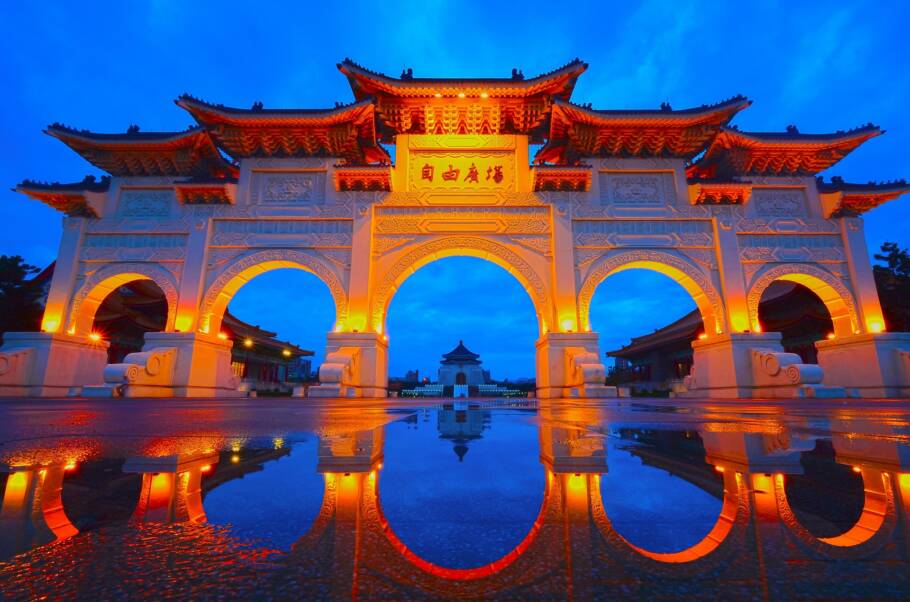 Memorial Chiang Kai-shek em Taipei, Taiwan