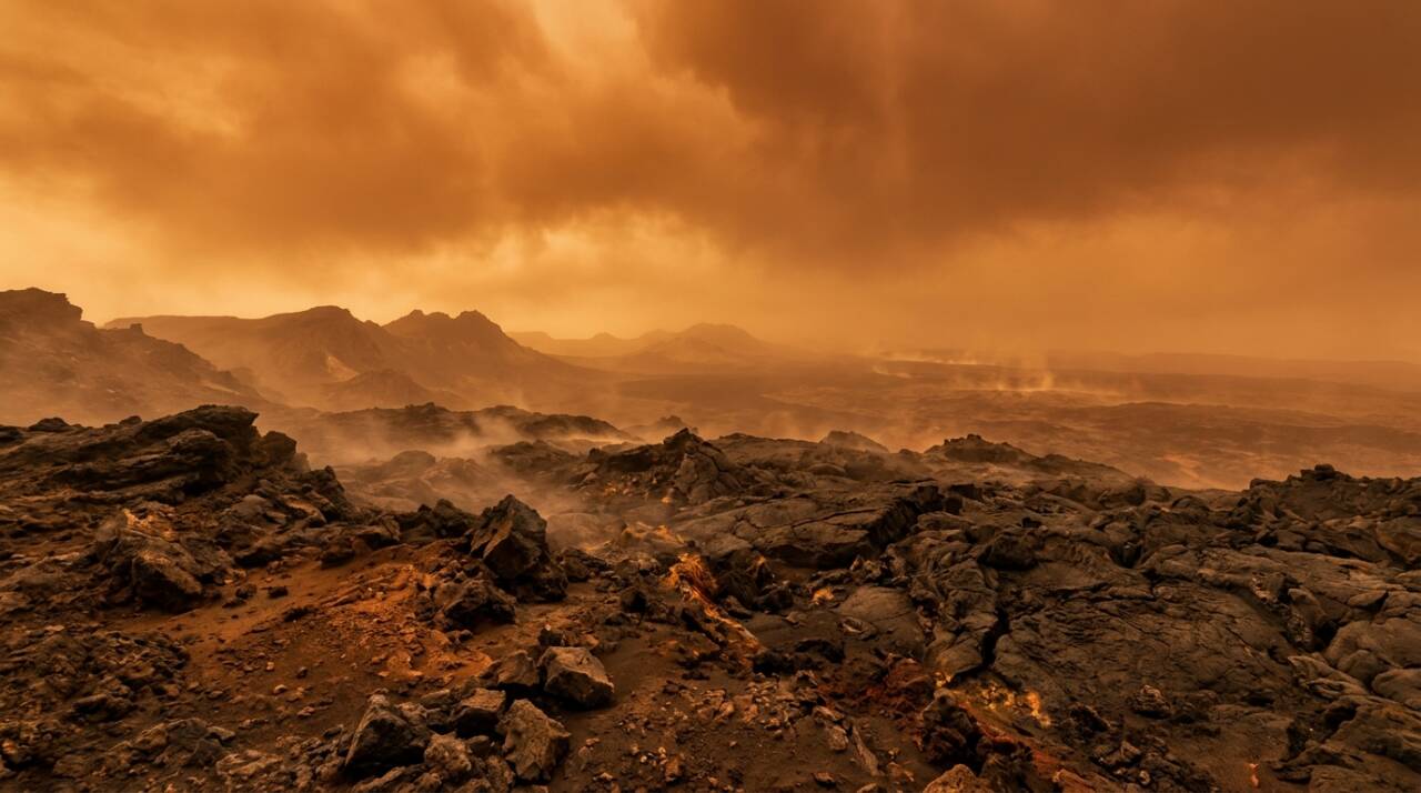 Uma estrutura subterrânea gigante foi identificada em Vênus a partir de dados antigos da sonda Magellan. Veja como os cientistas encontraram o possível tubo de lava.
