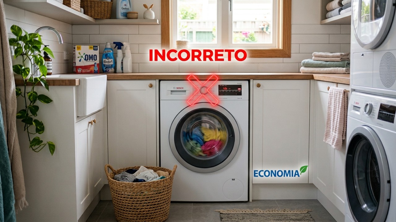 Aguardar o cesto atingir a capacidade máxima evita o desperdício severo de eletricidade.