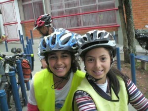 Bicicleta na Escola.