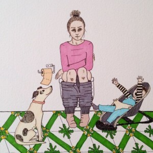 A mãe norueguesa Jade Nordahl se tornou o novo hit do Inatagram com desenhos cômicos que ilustram situações vividas pro mães de primeira viagem.