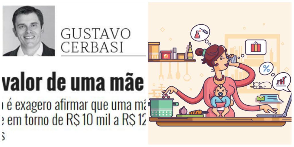 “Uma mãe em casa reflete a desigualdade entre gêneros (por quê não os homens?).”