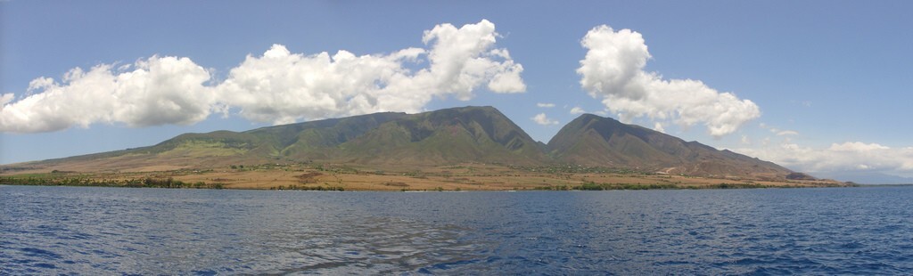 Vista da ilha Mauí