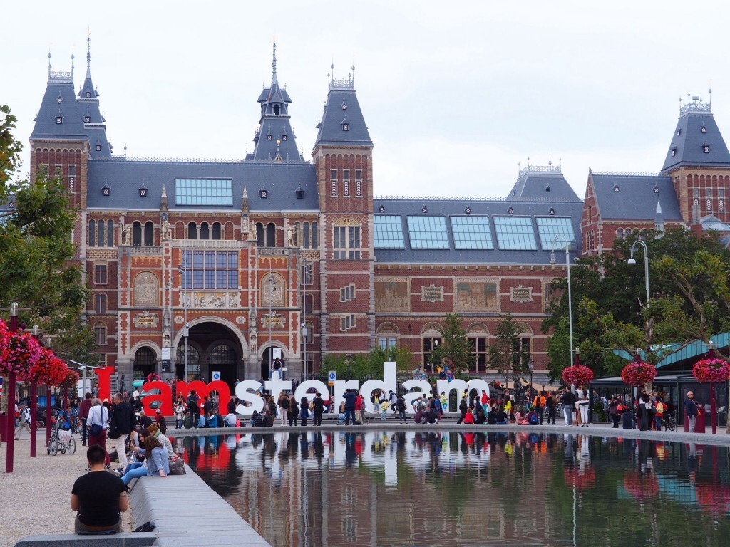 Rijksmuseum, o Museu Nacional da Holanda, em Amsterdã