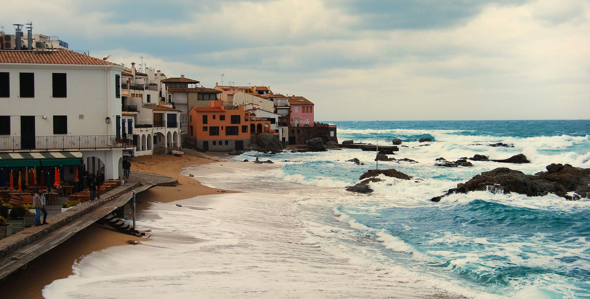 Vista de Llafranc, na Espanha