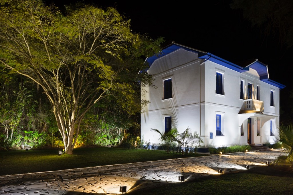 A Estação Ponto de Partida funciona numa antiga fábrica de seda