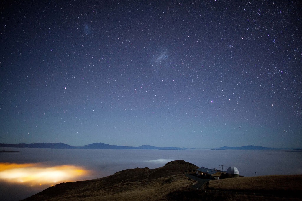 Vista da Aoraki Mackenzie International Dark Sky Reserve