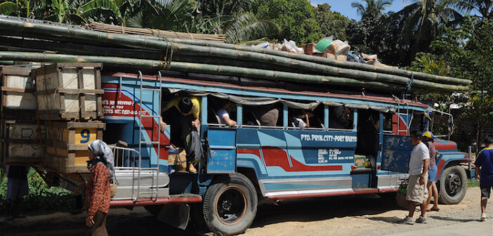 Jeepney, opção barata para viajar nas Filipinas