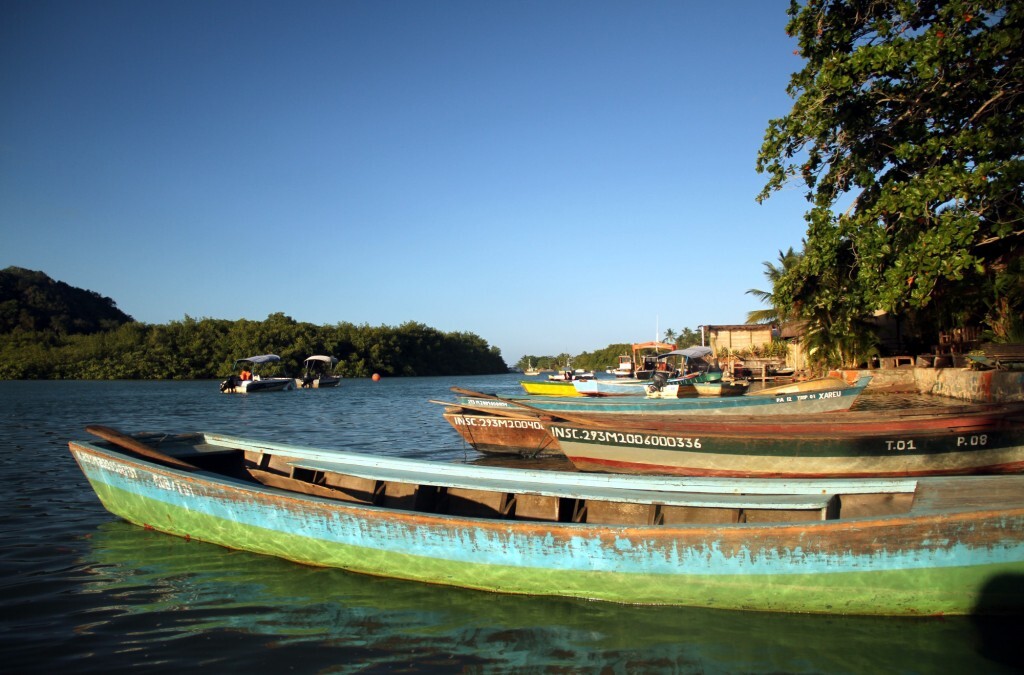 Caraíva, no litoral sul da Bahia