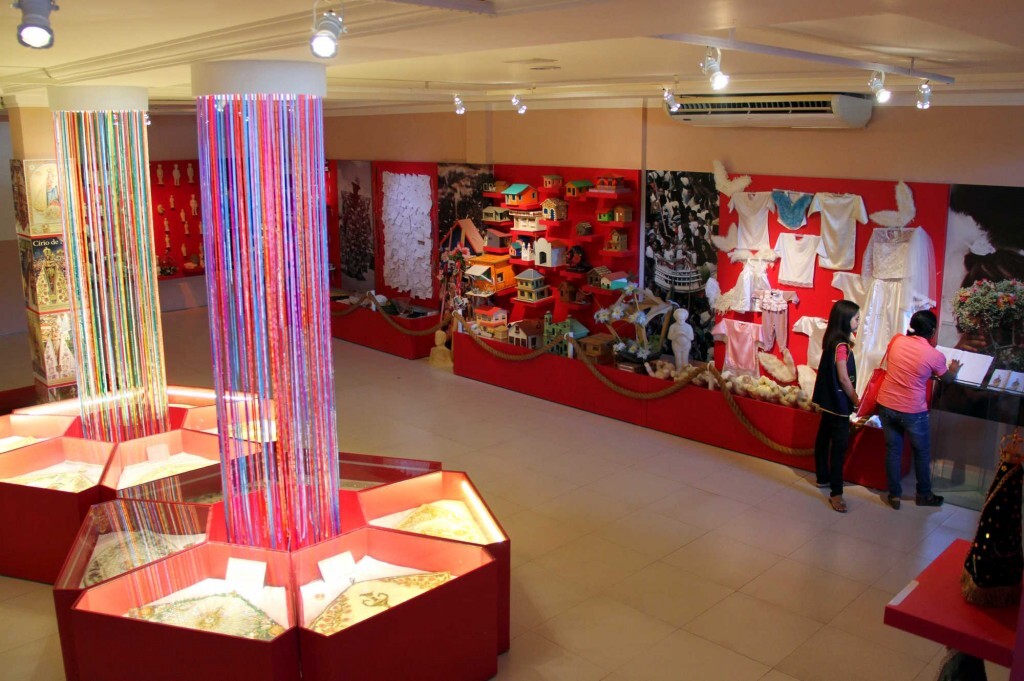 Vista do interior do museu Memória de Nazaré, em Belém, capital do Pará