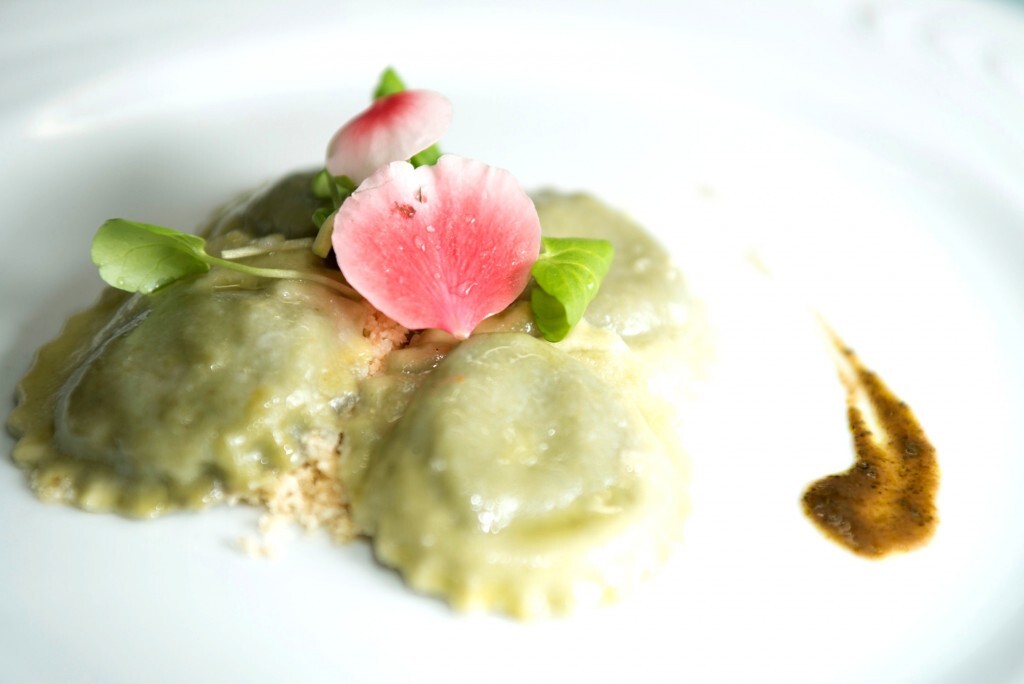 Ravioli de maniçoba do restaurante Famiglia Sicilia, em Belém