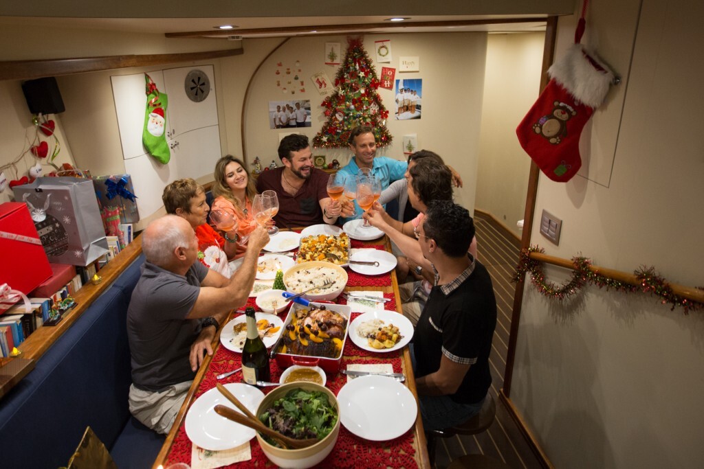 Família Schurmann celebra o segundo Natal a bordo do veleiro Kat. Em 2014 foi na Argentina e desta vez na Austrália