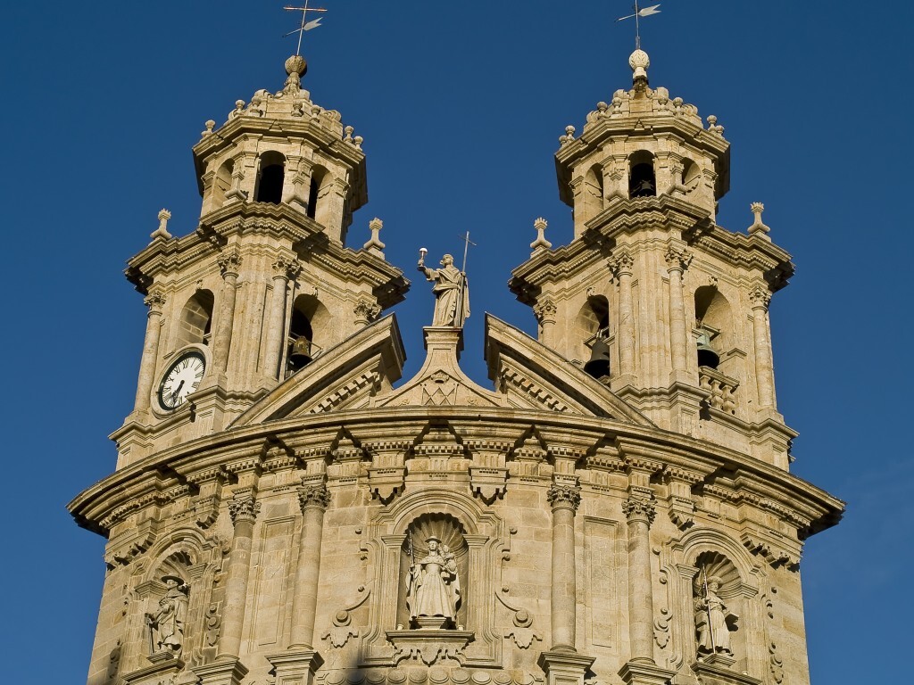 Vista da Basílica de Santa Maria, construída no século 16