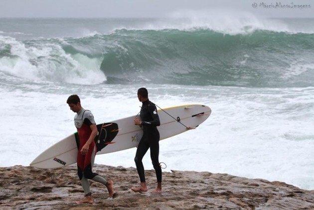 Pico recebe ondas de mais de 2 metros durante final de semana. Foto: Alma Surf