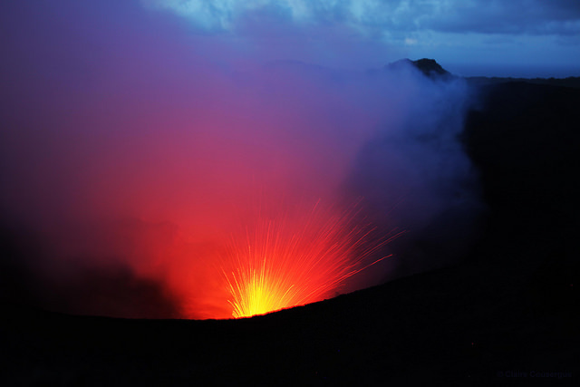 Vulcão Yasur em Vanuatu