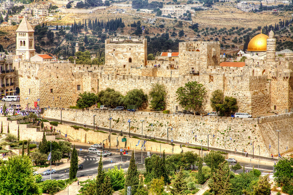 Vista da Cidade Velha de Jerusalém