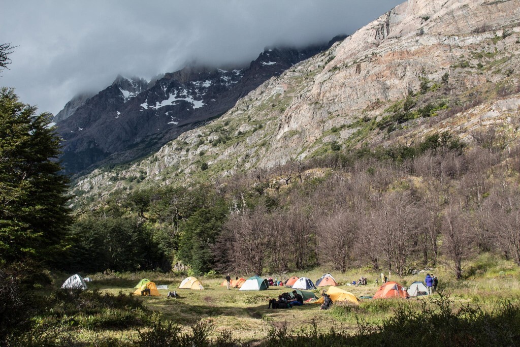 Vista do Acampamento Grey