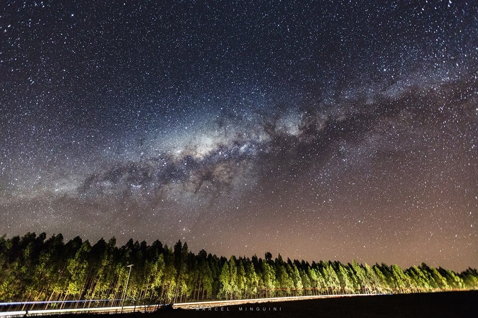 Marcel Minguini é um “obcecado” pela Via Láctea e pelo céu noturno