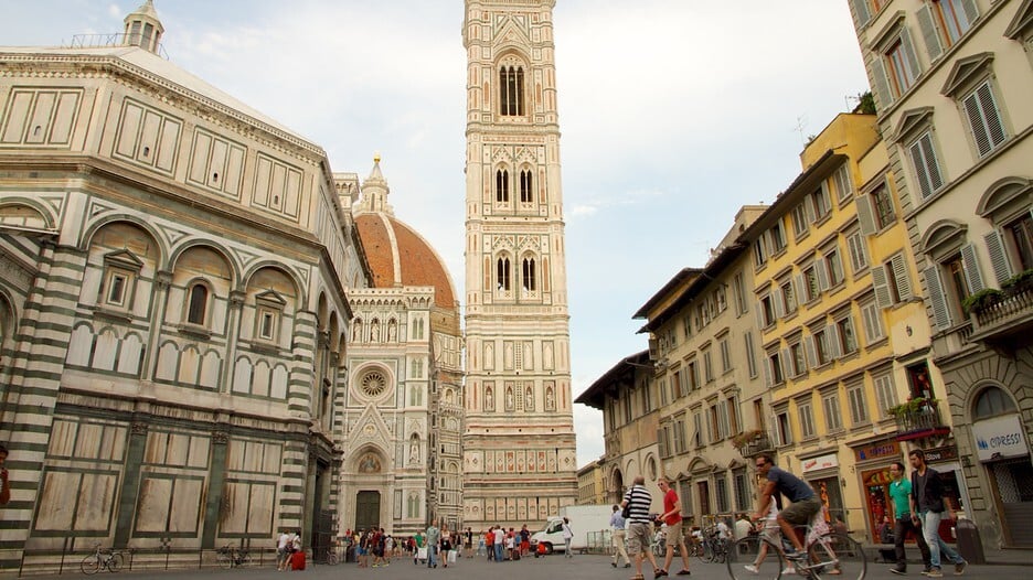 Entre a piazza del Duomo e o rio Arno fica o coração da Florença medieval
