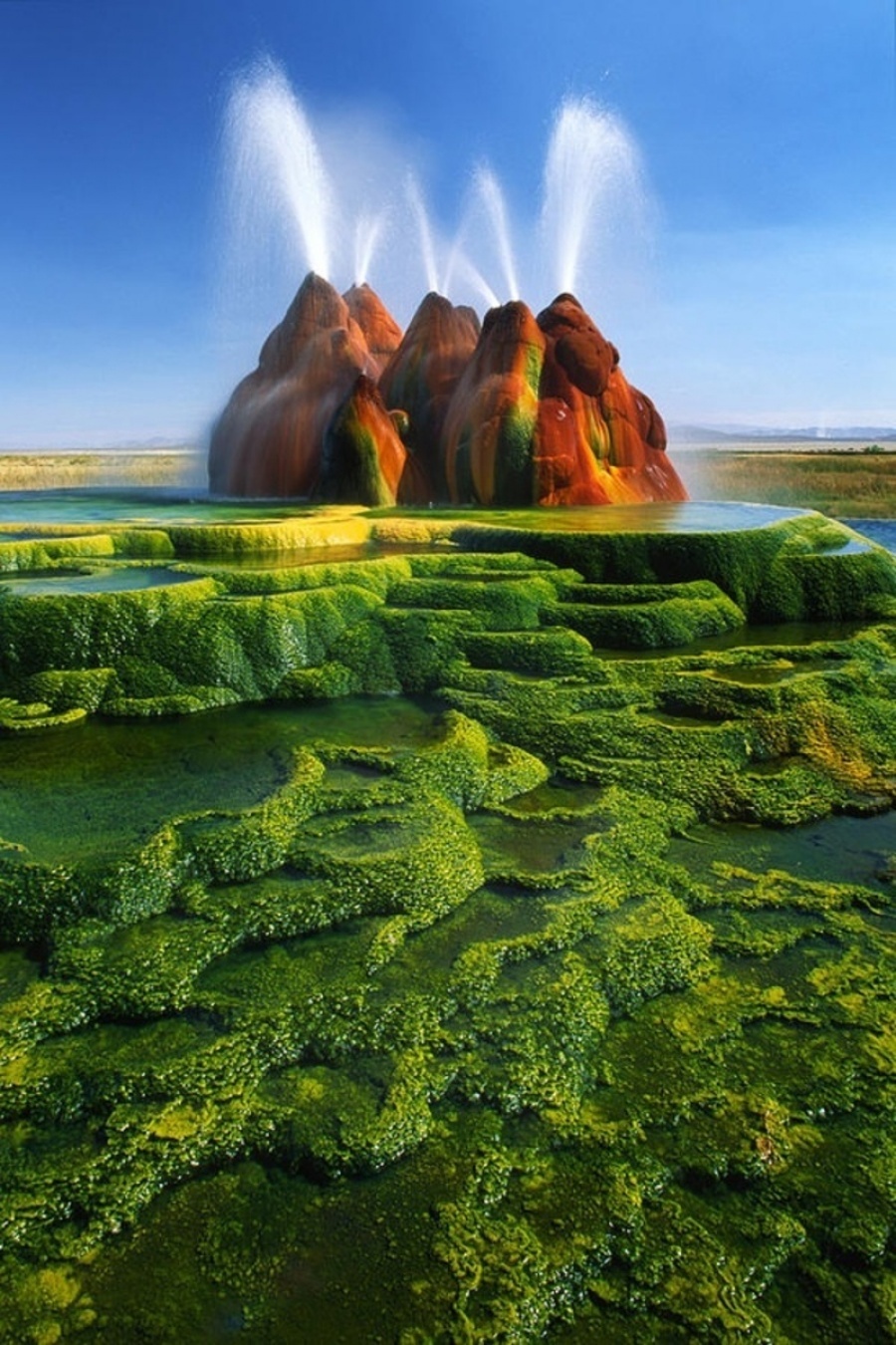 Fly Geyser, Nevada, EUA