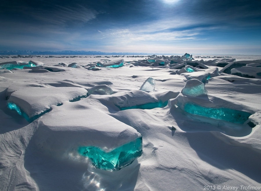 Lago Baikal, na Sibéria, Rússia