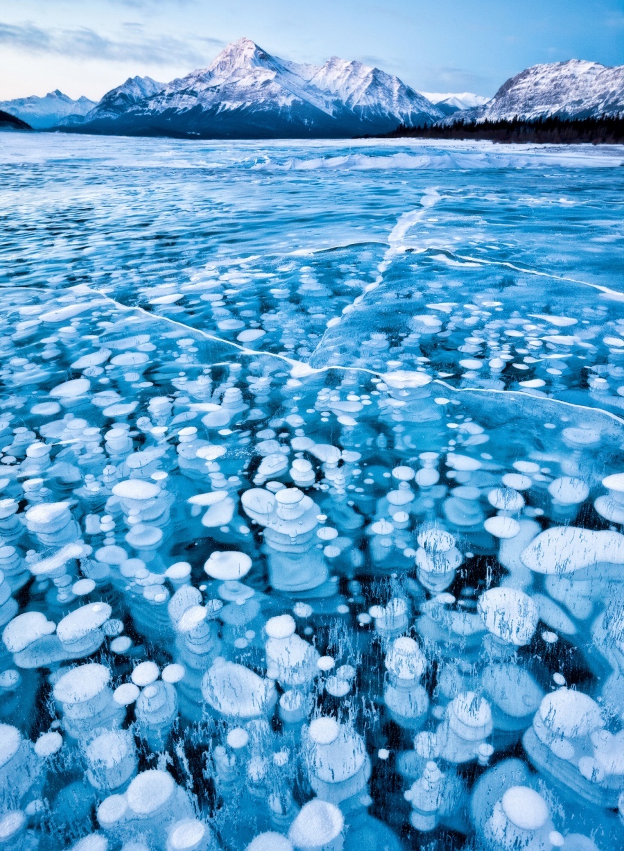 Abraham Lake, Alberta, Canadá