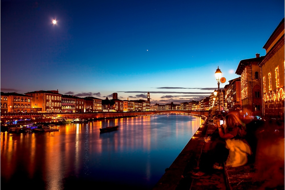 Luminara de São Ranieri, evento ocorre todos os anos em junho na cidade de Pisa