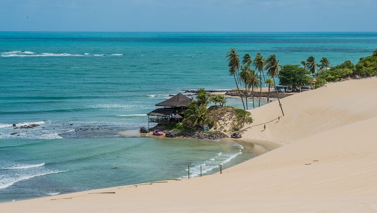 Praia em Natal, no Rio Grande do Norte