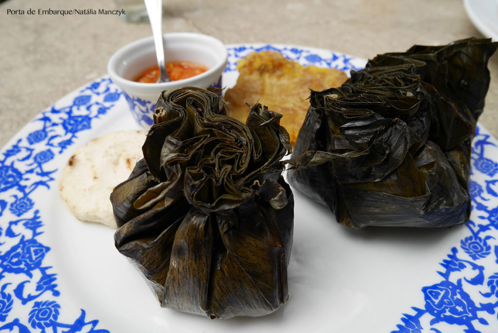 Tamales bogotanos