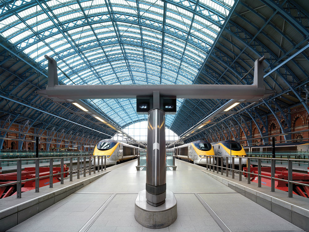 Estação Saint Pancras, em Londres