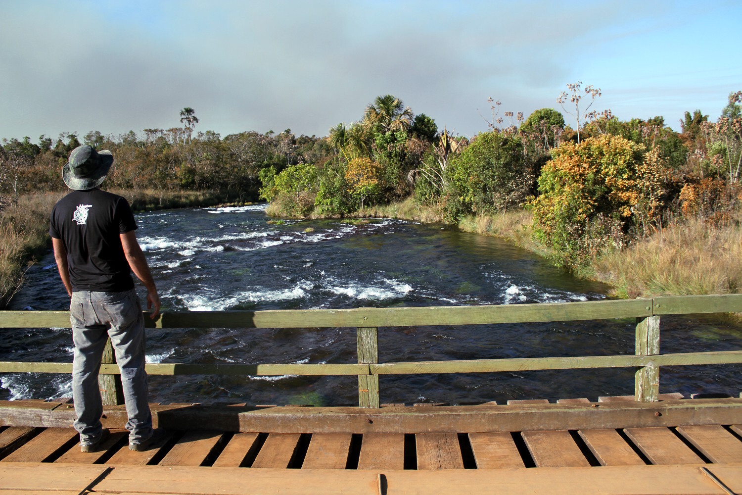 Rio Formoso, no Parque Nacional das Emas, em Goiás