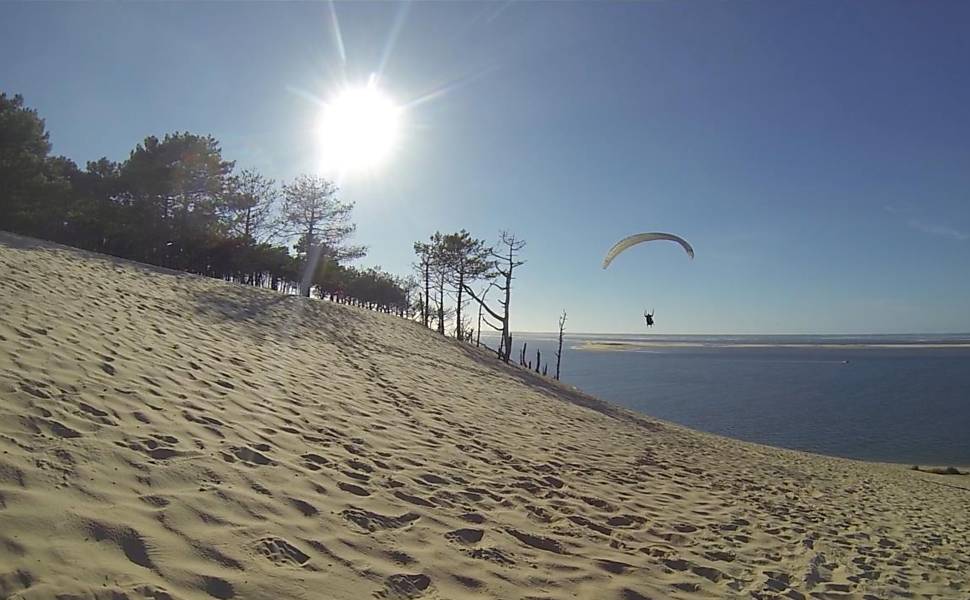 Praia de Corniche, em La Teste-De-Buch, na França