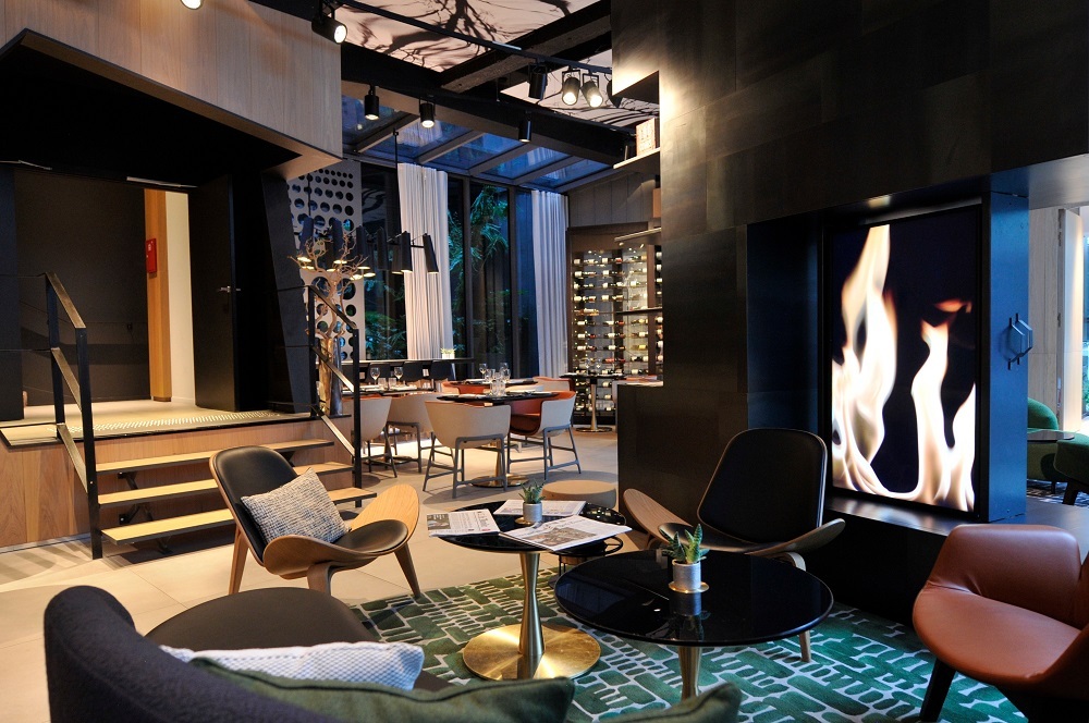 Interior do Le Cinq Codet