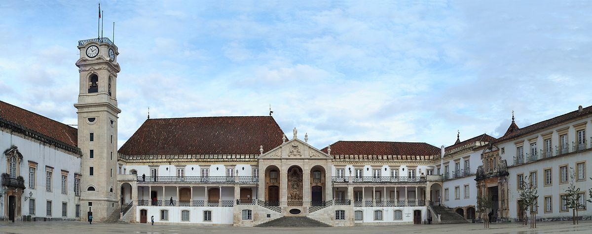 Interior da Universidade de Coimbra (Portugual), uma das mais importantes da Europa