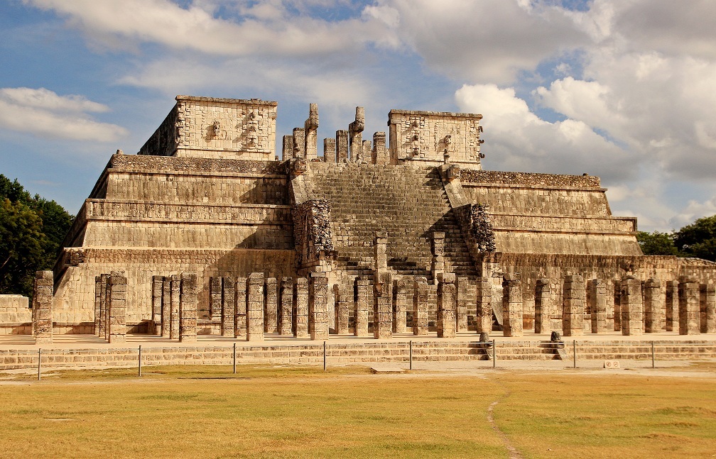 Vista do sítio arqueológico de Chichén Itzá