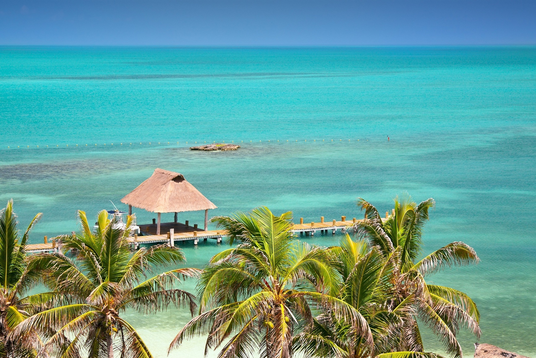 Vista panorâmica da Isla Contoy