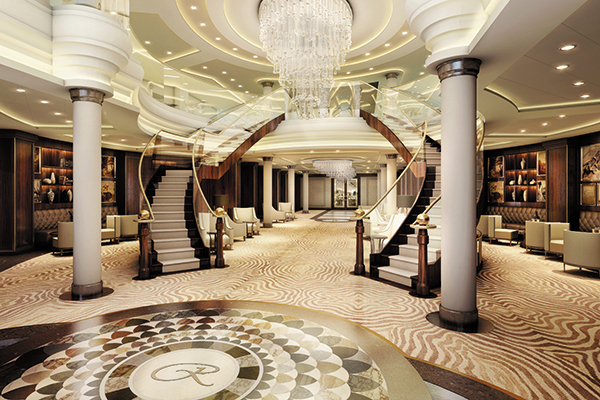 Lobby do Seven Seas Explorer