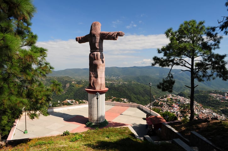 Estátua de Jesus em Taxco