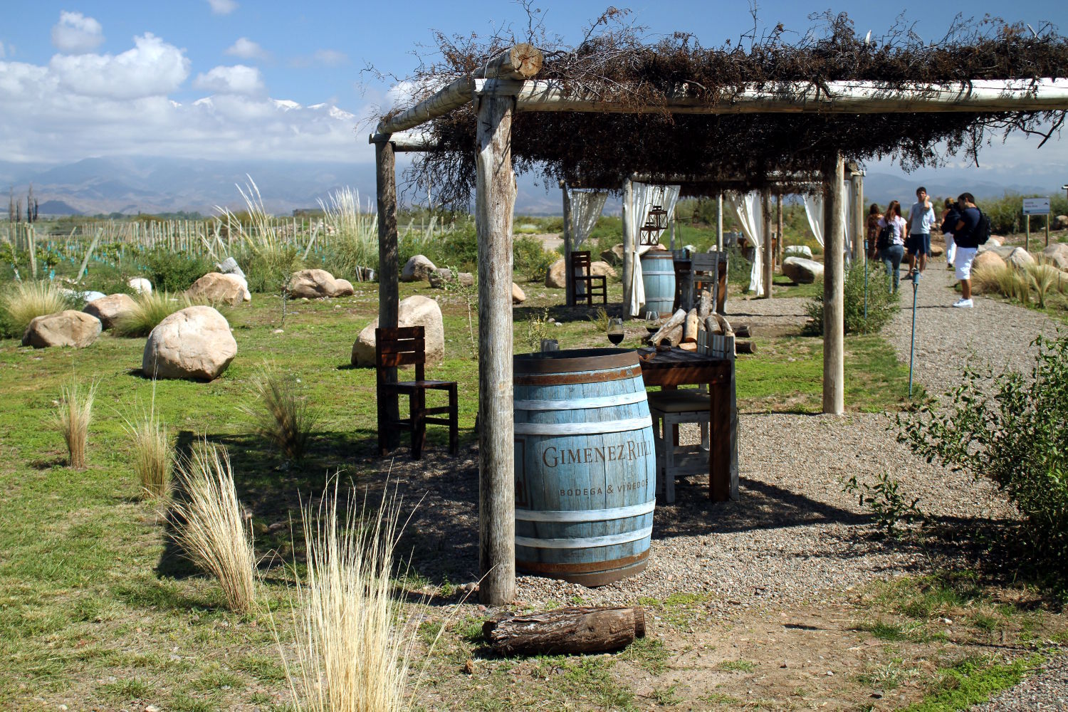 Vinícola Gimenez Rilli, no Valle de Uco, em Mendoza