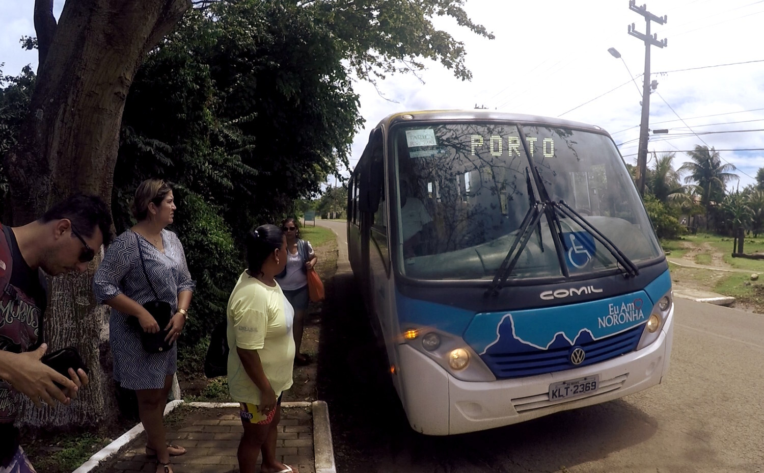 Linha Porto-Sueste, em Fernando de Noronha