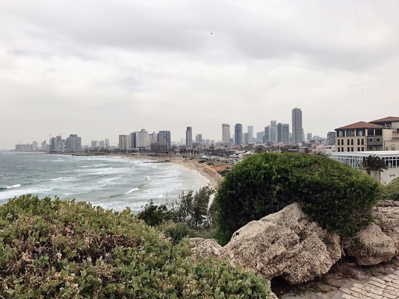 Vista de Tel Aviv a partir de Old Jaffa